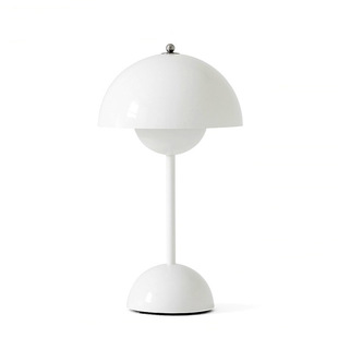 Internet celebrity ins mushroom flower bud table lamp Nordic simple creative desk led night light bedroom bedside night light