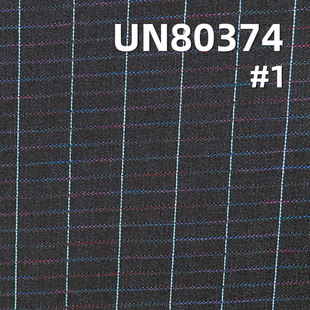 Polyester Plaid Denim 59 "9.43Oz UN80374