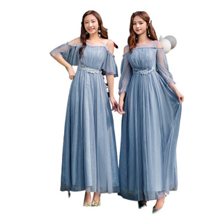 Bridesmaid Dress 2025 New High-end Sisters Light Luxury Niche Adult Ceremony High-end Host Evening Dress Dress for Women