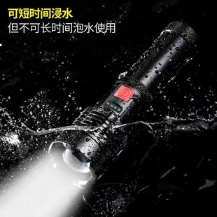 [Fire Pearl] Small Flashlight Rechargeable Portable Aluminum Alloy Strong Light Laser Gun Super Bright Outdoor Long Endurance Bright
