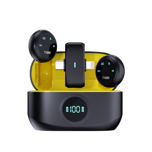 K31 button magnetic wireless collar clip microphone clip collar type live radio microphone special mobile phone noise reduction recording