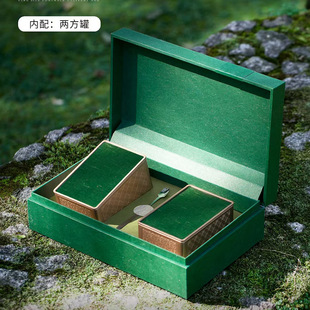 2025 высококлассная коробка для упаковки зеленого чая Longjing Biluochun Xinyang Maojian Longjing Anji White Tea Gitueshang Подарочная коробка