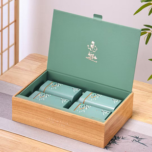 2025 новый высококачественный чай упаковка зеленого чая Biluochun Xinyang Maojian Longjing Anji White Tea воздушная подарочная коробка