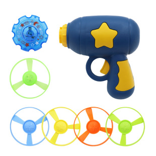 Cats and Dogs Pet Special Toys Frisbee Gun Indoor Self-relief Cat Stick Whirling Luminous Bamboo Dragonfly