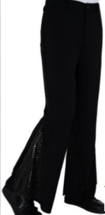 2023 Amazon New 70 s Boys Classic Casual Retro Sequin Flared Pants