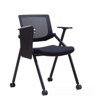 Training chair with writing board chair folding office chair conference chair with table Board Integrated Training tutorial class desk and chair