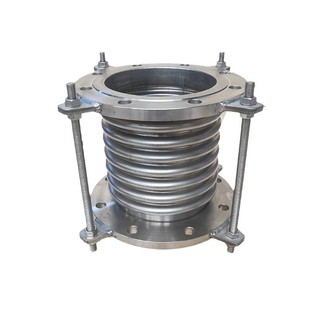 Factory flange bellows expansion joint high temperature resistant metal compensator lined with PTFE stainless steel corrugated compensator