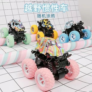 Inertia Stunt Buggy Children's Toy Car Boy's Toy Big Foot Anti-fall Simulation Model Stall Toy