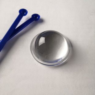 LED Lamp Lens Concave Mirror 44mm Flat Convex Mirror Miner's Lamp Lens Projection Focusing Lampshade Yiwu Small Department Stall