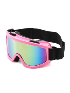 Cross-border new fashion anti-fog mountaineering ski goggles outdoor large frame anti-wind sand colorful eye protection sports glasses 3048
