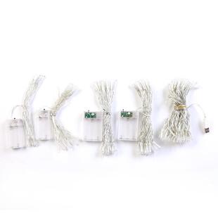 LED lights flashing lights string lights battery lights string outdoor Christmas lights holiday wedding decoration lights