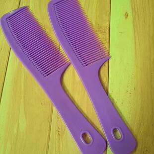 Household Comb Plastic Hair Fold Durable Cooked Glue Anti-static Medium Teeth Straight Hair Large Style Comb for Men and Women