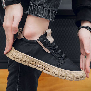 Cloth Shoes Men's Slip-on Slip-on Shoes Summer New Breathable Umbrella Cloth Versatile Casual Shoes