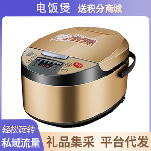 Smart rice cooker household multi-functional small 5L liter non-stick pan appointment timing small household appliances wholesale rice cooker