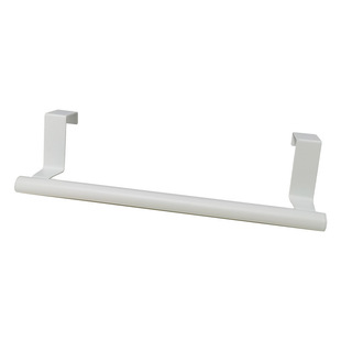 Spot stainless steel kitchen bathroom cabinet door single pole towel bar non-perforated hanging door towel rack back rack