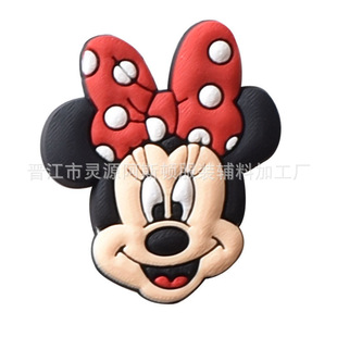 PVC soft rubber hole shoes shoes flower cross-border e-commerce shoe buckle cartoon garden shoes decorative accessories bracelet decoration