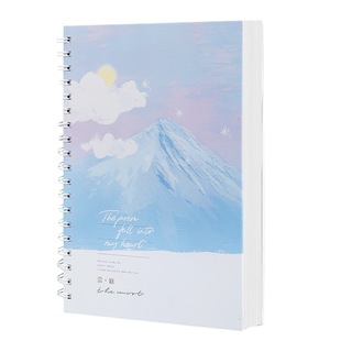 B5 thickened notebook Chinese style coil notebook middle school student diary ins high-looking small fresh notepad