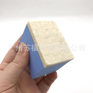 Factory direct glass heavy scale wool polishing hand grinding block to remove glass oil film wool block thickened pure wool felt