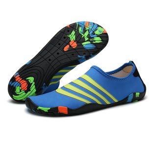 New Men's and Women's Swimming Wading Diving Couple Outdoor Beach Shoes Barefoot Soft Sole Yoga Tracing Shoes Treadmill Shoes