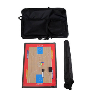 Scaffolding Basketball Tactical Board Magnetic Erasable Teaching Board Foldable with Bag Carrying Referee Coaching Supplies