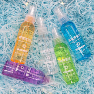 [Factory wholesale] glasses lens cleaning liquid detergent care agent water can add shop name