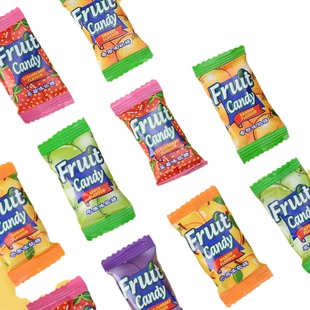 Candy Wholesale New Year Snacks Multi-flavor Children's Snacks Fruit Gummy Boxed Candy Candy Box Gift