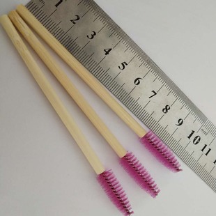 Perennial wholesale bamboo pole eyelash brush, eyelash roll, bamboo pole makeup brush, makeup tools, makeup brush