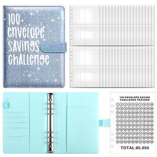 100Envelope Challenge Magic Loose-leaf 100 Days Challenge to Save Cash Envelope Saver E18