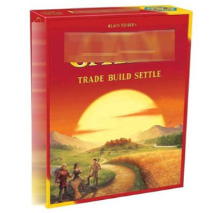 Трансграничные горячие продажи на английском языке Катан catan настольная игра головоломка повседневная игрушка 25-летие карты игры