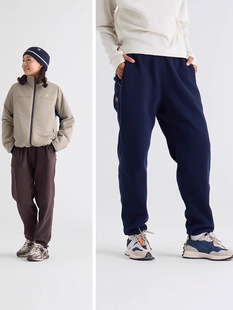 [Winter New] 2024 Ladies New Winter Outdoor Hiking Warm Fleece Loose Taper Pants
