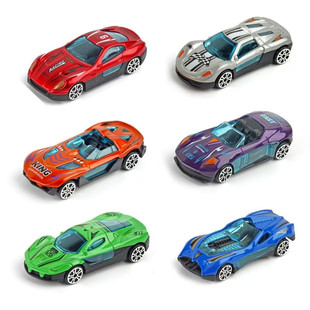 Alloy car sports car toys students small gifts cross-border Amazon 1:64 cake ornaments decompression toys direct sales