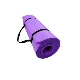 nbr Yoga Mat Cross-border Thickened 10mm15mm Widened Home Fitness Mat Wholesale