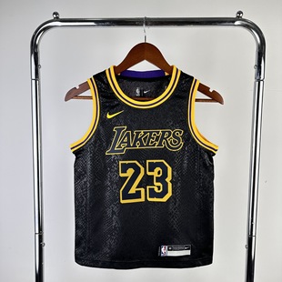 Футболка NBA Kids Basketball Костюм Лейкерс № 77 Дончич № 23 № 6 Джеймс Спортивный Жилет