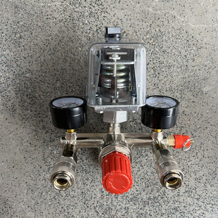 Air compressor boutique Bama bracket assembly with knob switch