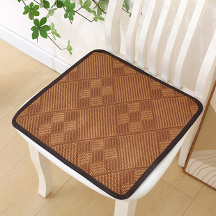Summer Rattan Mat Cushion Breathable Office Mat Chair Cushion Dining Chair Cushion Anti-slip Mat Household Cool Mat Pet Cool Mat