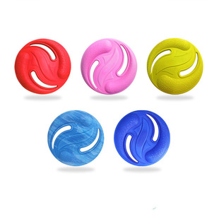 eva toy frisbee pet dog frisbee eva outdoor throwing interactive toy children game frisbee