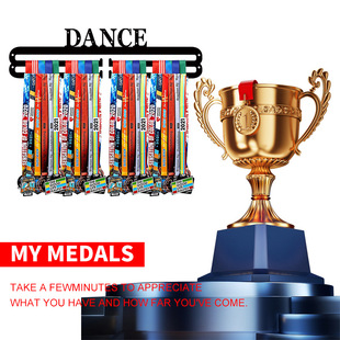 Трансграничный новый стиль DANCE танцевальная медаль стойка для хранения дома подвеска медаль полка для спальни украшения