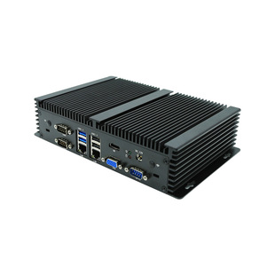 Мини-промышленный компьютер i3/i5/i7 встроенный небольшой промышленный управляющий Хост без вентиляторов мини-компьютерный хост