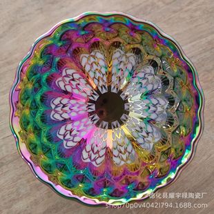 Open Kiln Explosions Golden Jade Mantang Golden Peacock Golden Lotus Master Cup Tea Ware Built to Build Colored Tea Cup Personal Cup Wholesale