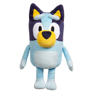 Cross-border new bluey talking plush broui dog family bingo patrol plush children's toys