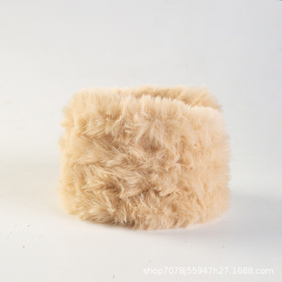 20mm Wool Twist Rod Super Thick Super Dense Rabbit Plush Fur Strip Handmade DIY Puppy Little Red Riding Book Imitation Fur Rabbit Hair