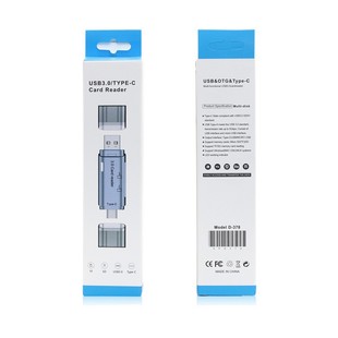 Заводская частная модель USB3.0 кард-ридер типа-C Android мобильный телефон компьютер Многофункциональный OTG2.0 SD/TF/U диск