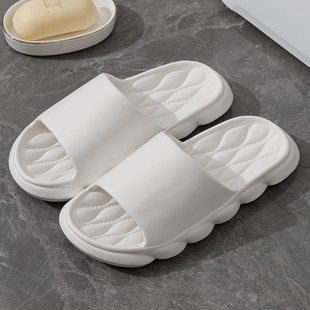 2024 New Style Sandals and Slippers for Summer Female Couples Home Bathroom Bathing Non-Slip and Deodorant Men