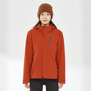 Enterprise Group Buying Three-in-One Charge Clothes Women's Waterproof Oil-proof Fleece Jacket Men's Warm Outdoor Work Clothes