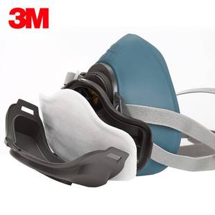 3M HF-52 Силиконовый противогаз Респираторная полумаска Шлифовальная специальная защита органов дыхания для предотвращения химической Пыли и запаха