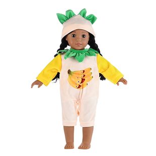 Cross-border New 18-inch American Doll Clothes Spring and Autumn Fruit Series All-in-one 45CM Doll Clothes