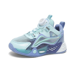Boys' sneaker 2025 Summer New Boys Single Mesh Breathable Basketball Trendy Shoes Large Children's Swivel Buckle Running Shoes