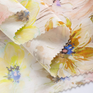 Factory Digital Printing Modal Fabric Clothing Home Textile Printing Tie-Dye Cloth Cotton Reactive Digital Printing