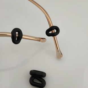 Glasses leg anti-slip cover soft anti-slip ring silicone drop-shaped ear hook anti-drop ear hook ear hanging accessories wholesale