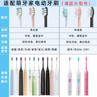 Adapt to the sprouting teeth home electric toothbrush head star wish/star shine/star/eternal replacement head sprouting postage